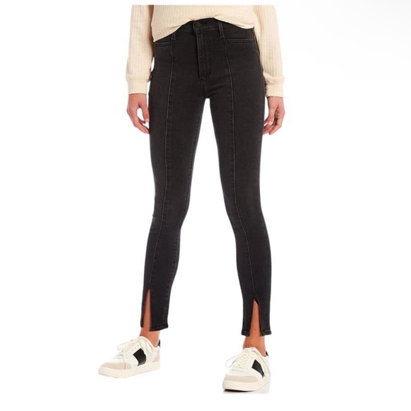 Joe's Jeans Denim - Joe’s Jeans The Bella 11” high rise Skinny ankle split front Gray‎ Size 27